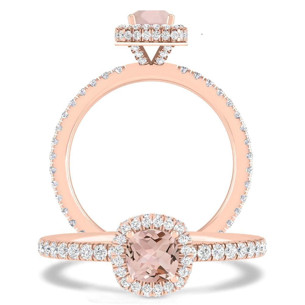 Rose Gold - Morganite