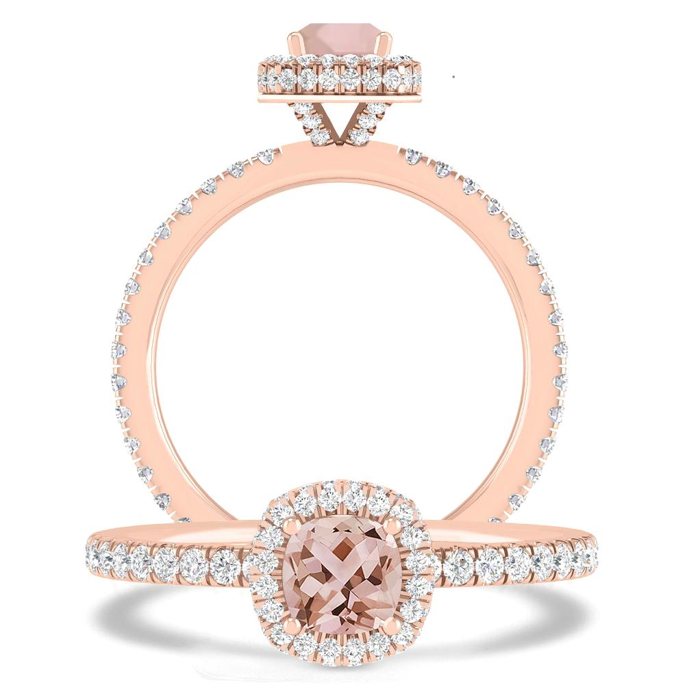 Rose Gold - Morganite