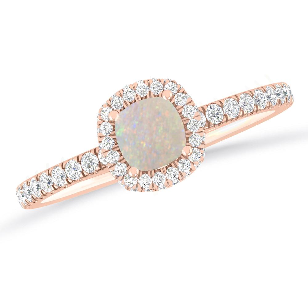 Rose Gold - Opal