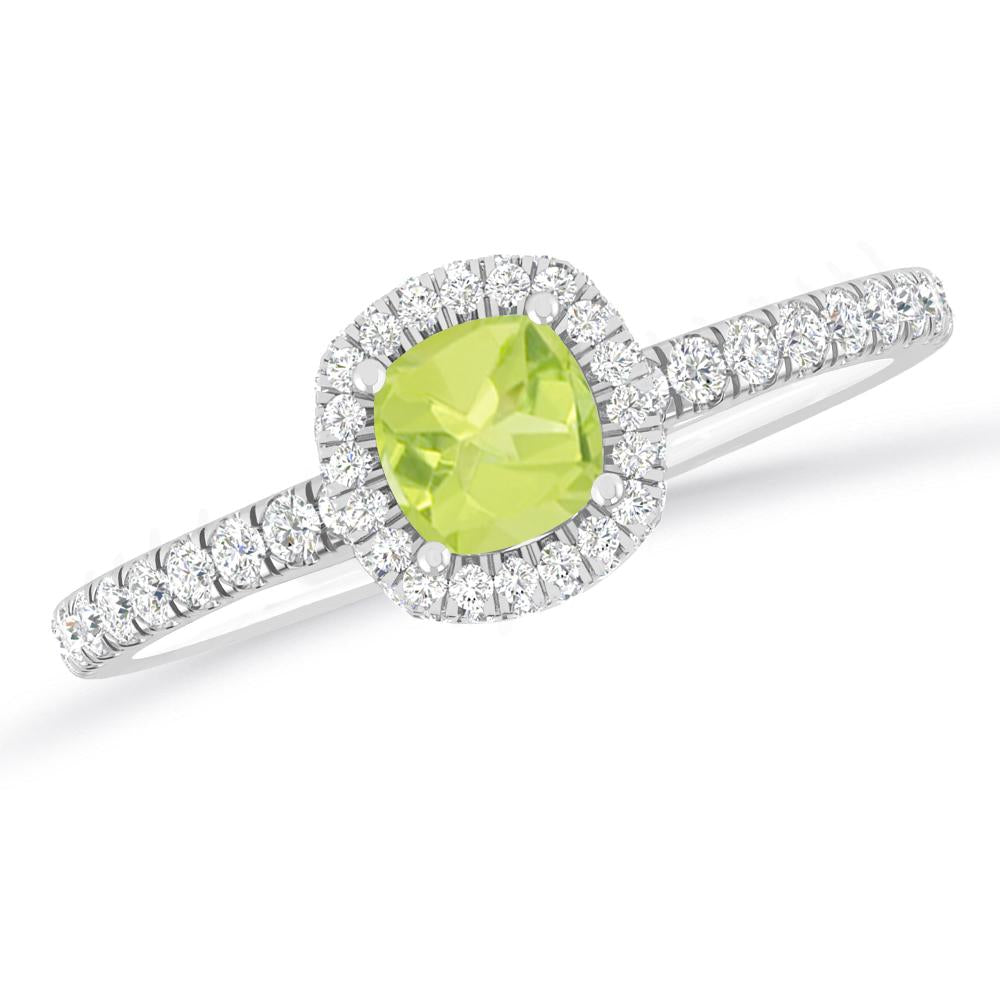 White Gold - Peridot