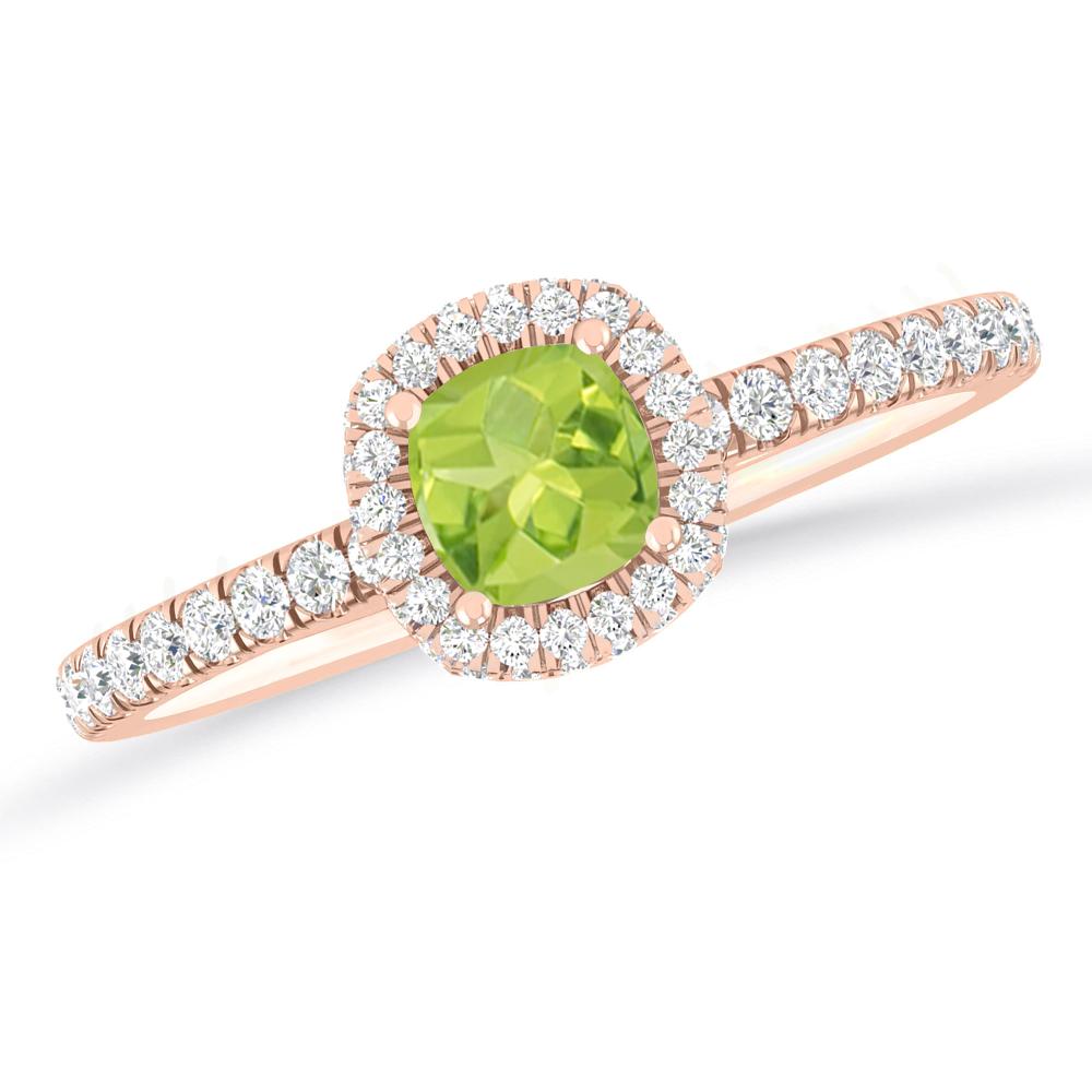 Rose Gold - Peridot