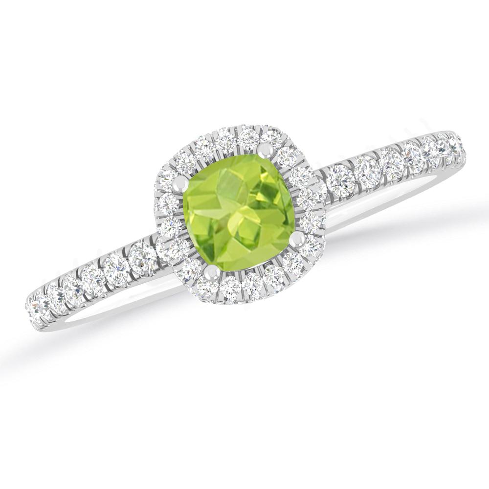 White Gold - Peridot