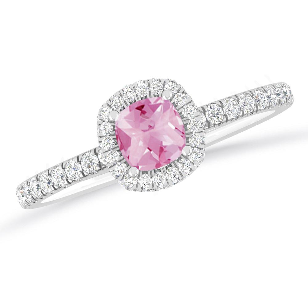 White Gold - Pink Tourmaline