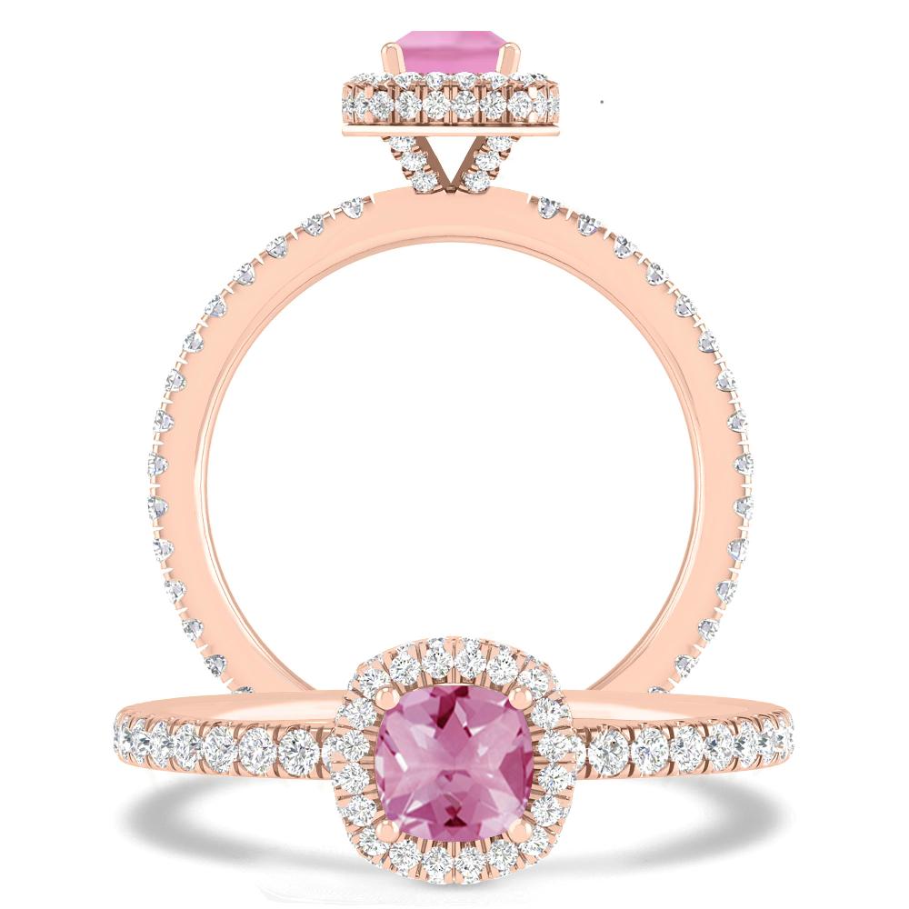 Rose Gold - Pink Tourmaline