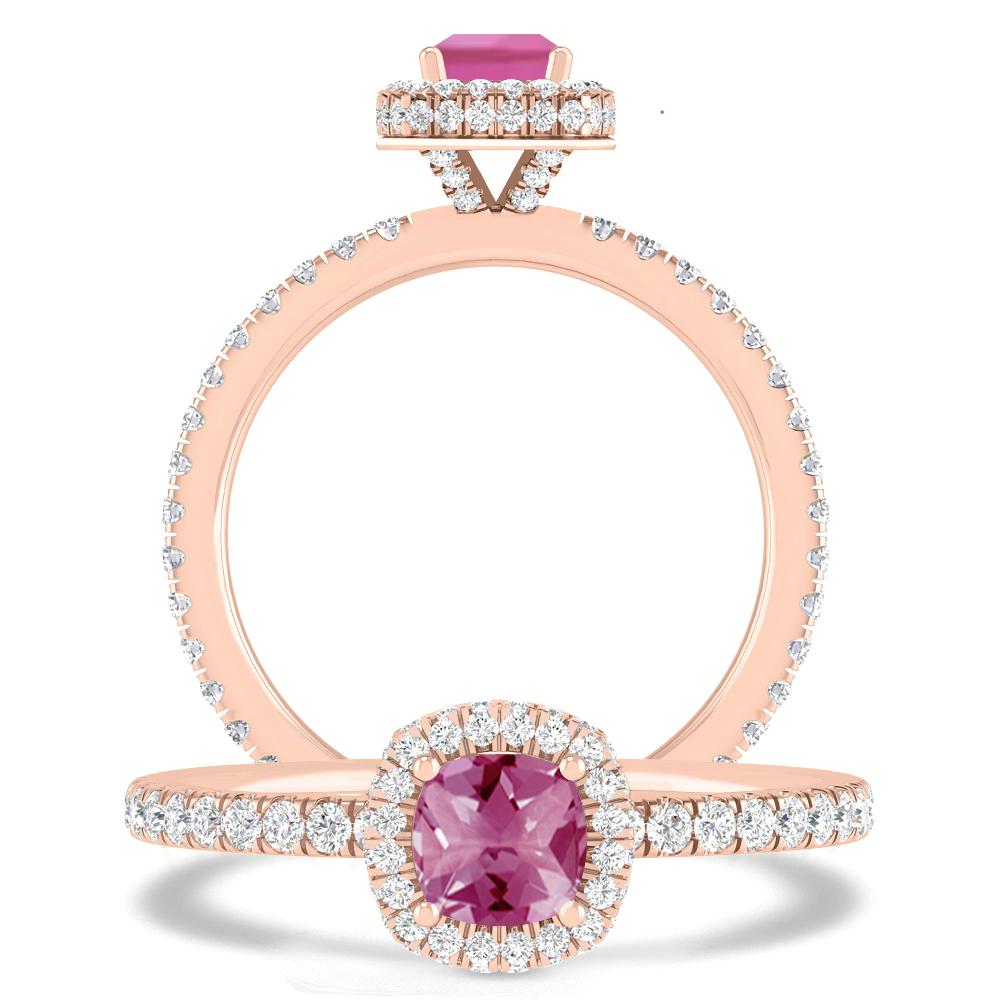 Rose Gold - Pink Tourmaline