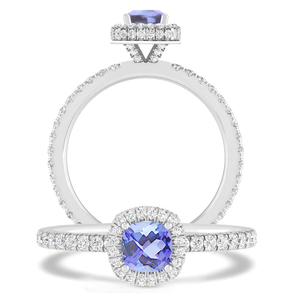 White Gold - Tanzanite