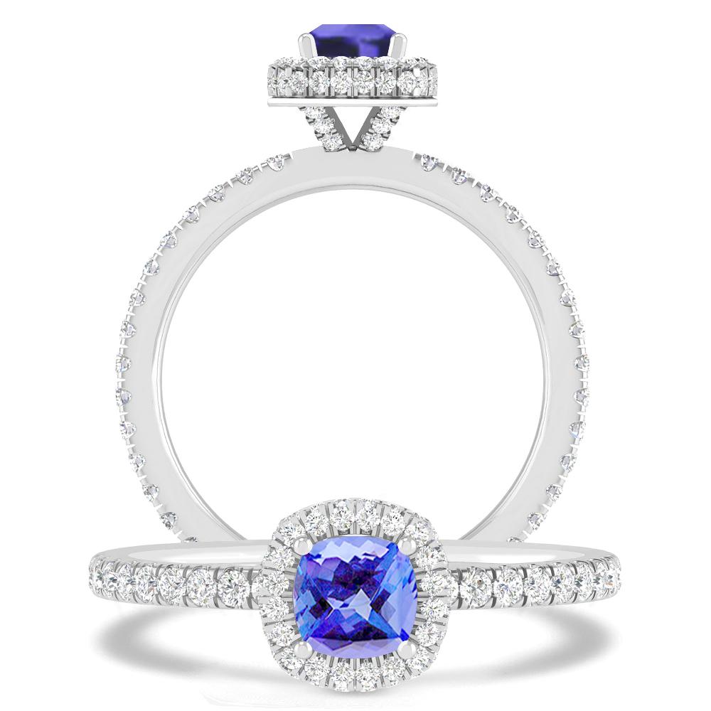 White Gold - Tanzanite