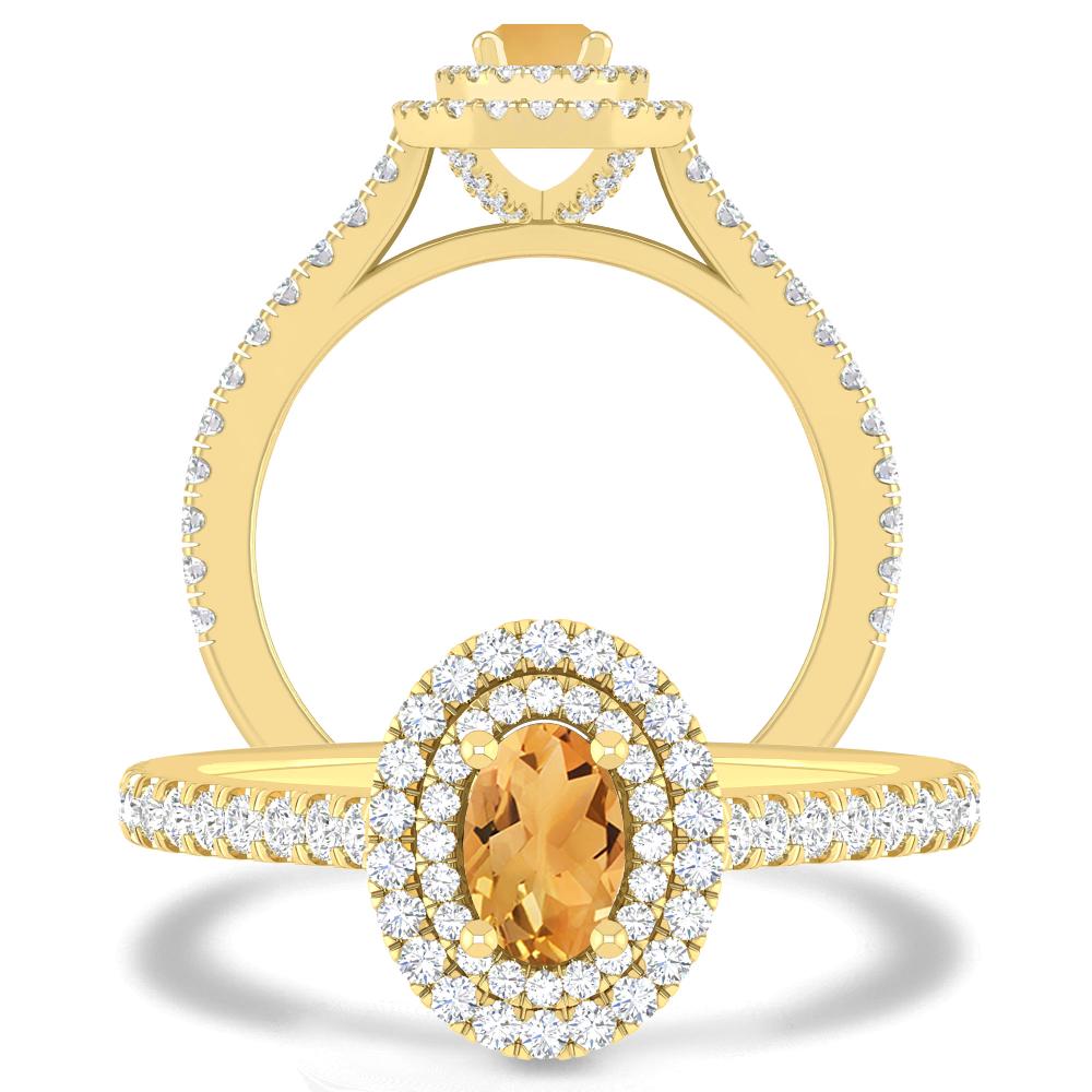 Yellow Gold - Citrine