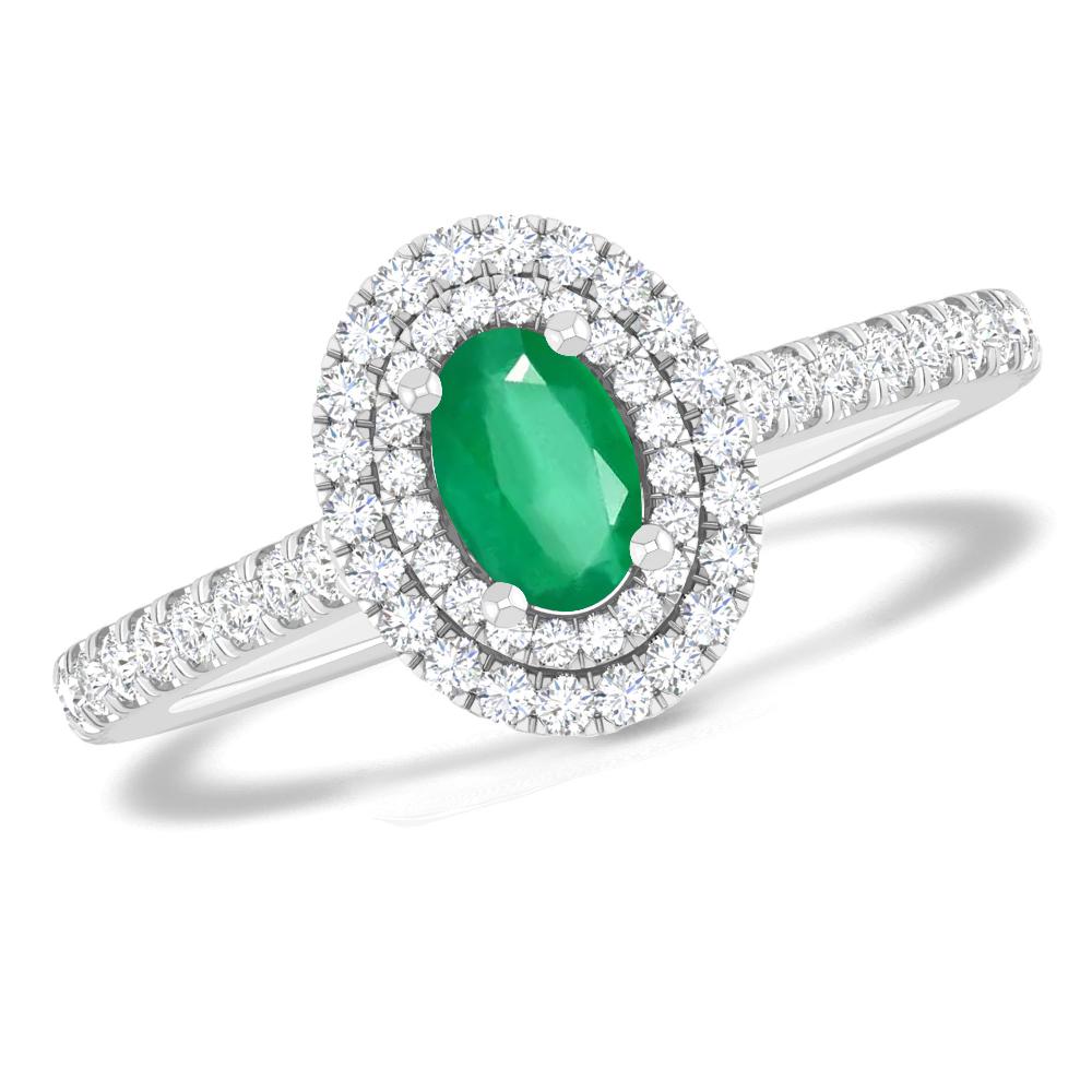 White Gold - Emerald