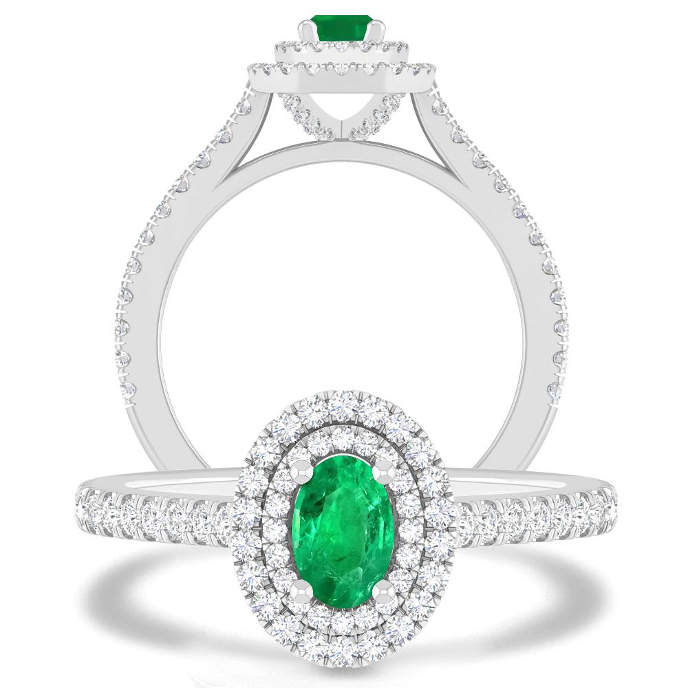 White Gold - Emerald