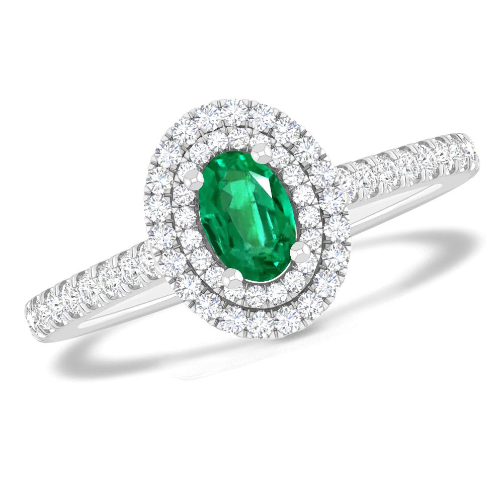 White Gold - Emerald