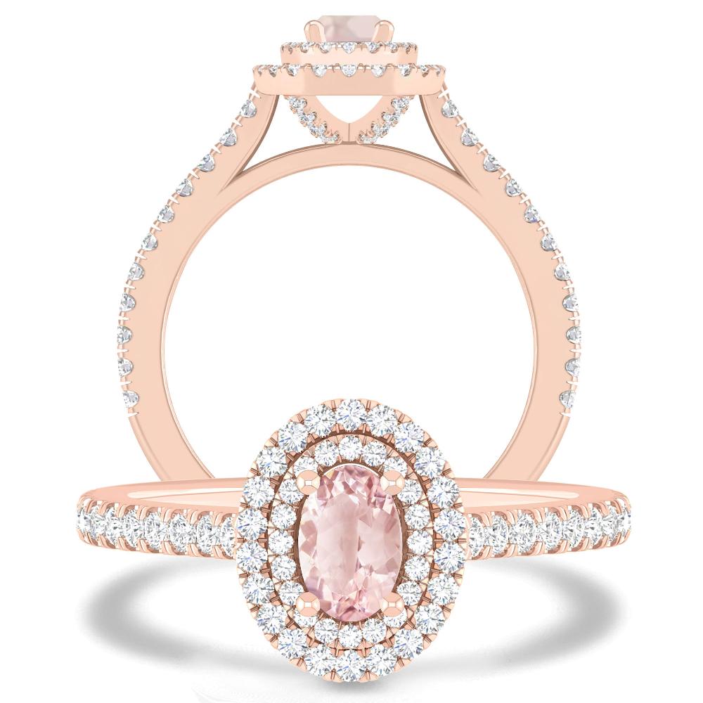 Rose Gold - Morganite