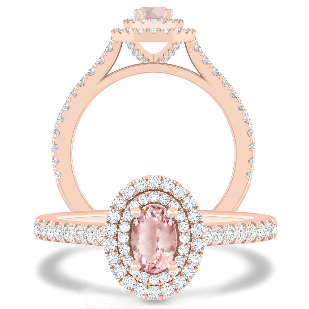 Rose Gold - Morganite