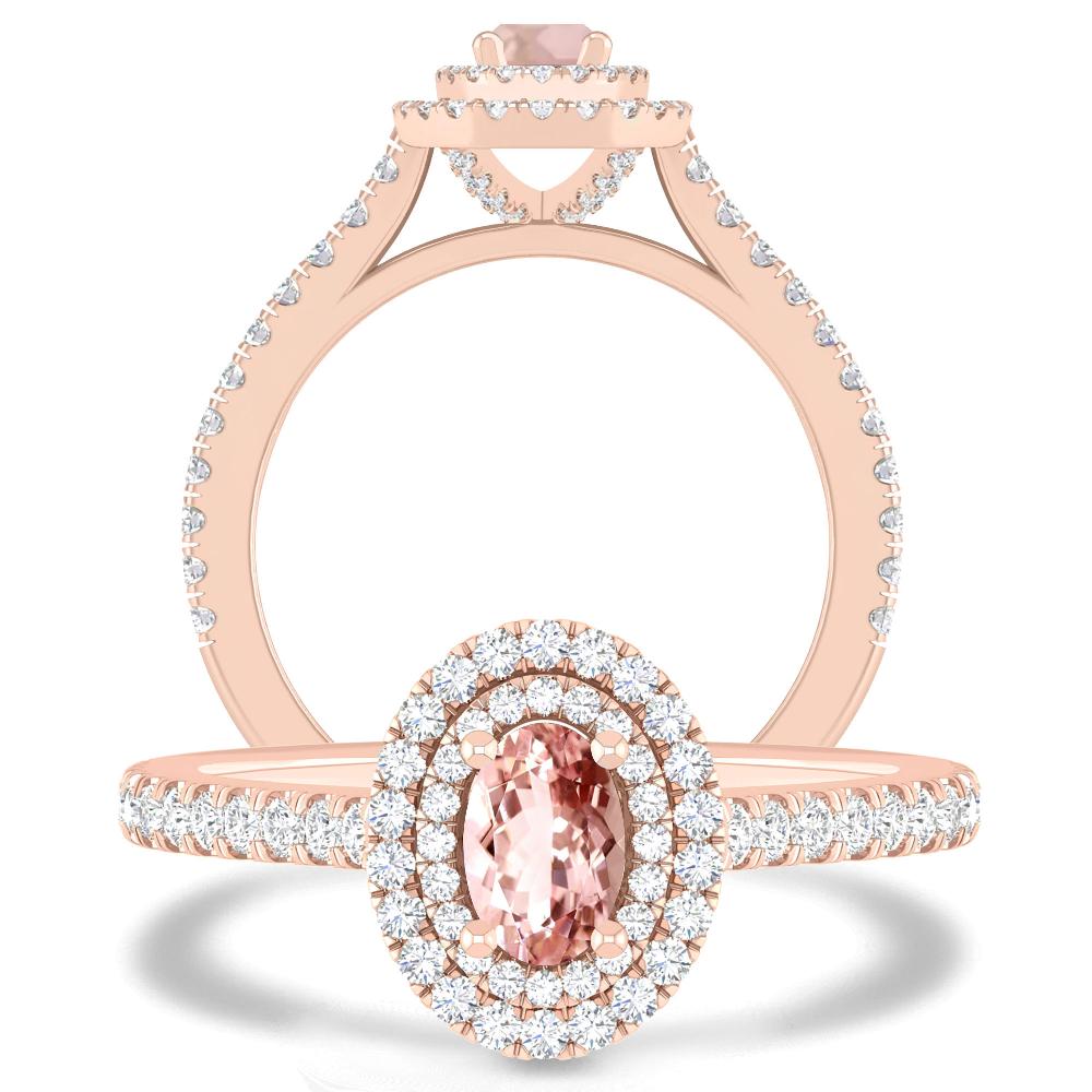 Rose Gold - Morganite