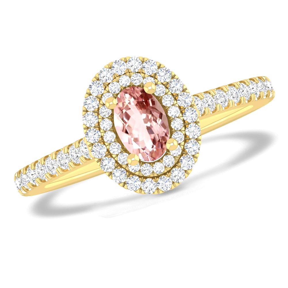 Yellow Gold - Morganite