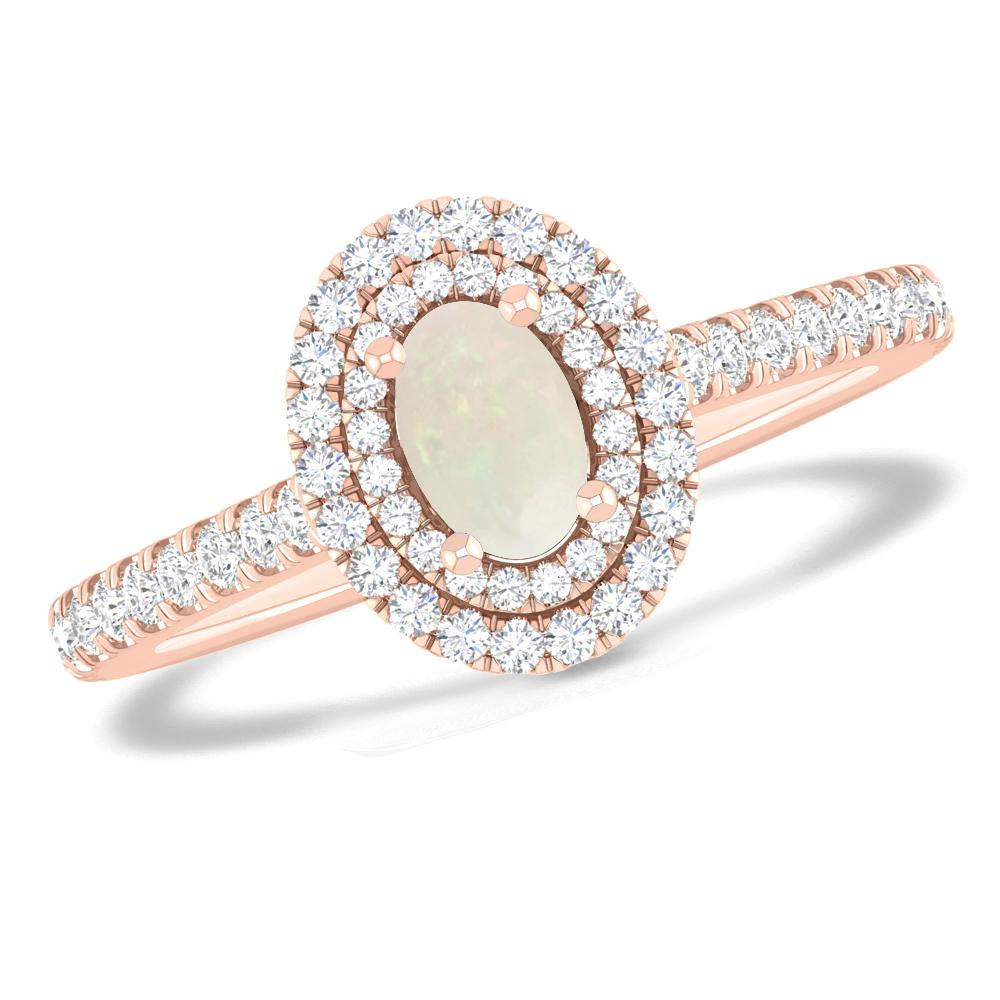 Rose Gold - Opal