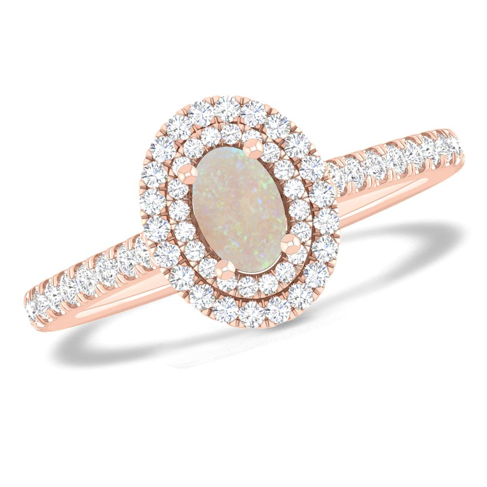 Rose Gold - Opal