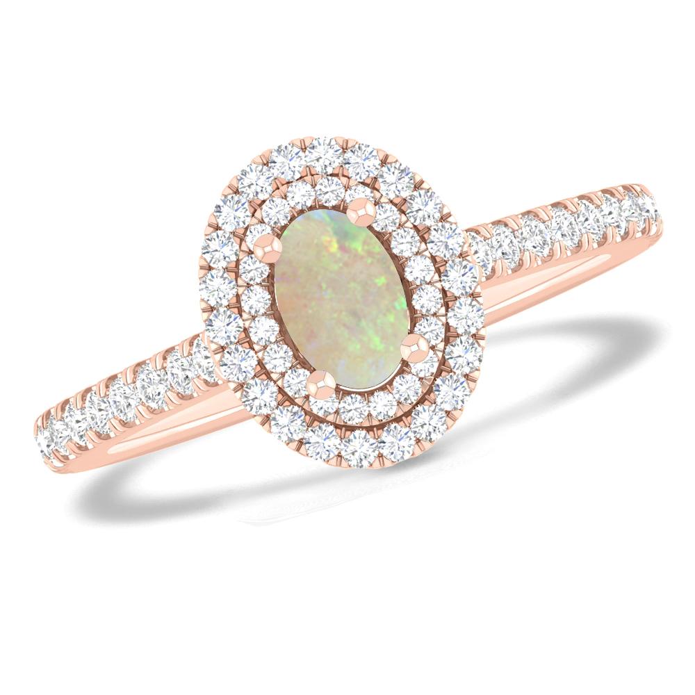 Rose Gold - Opal