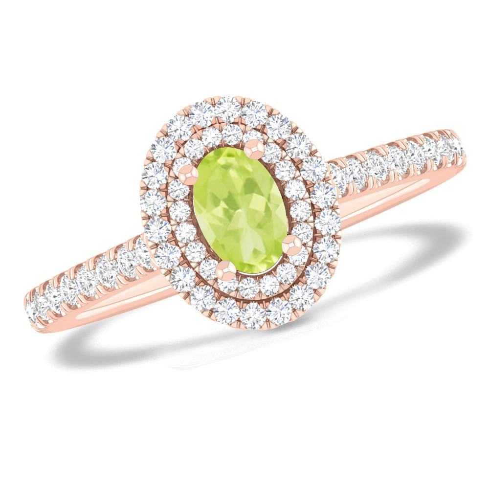 Rose Gold - Peridot