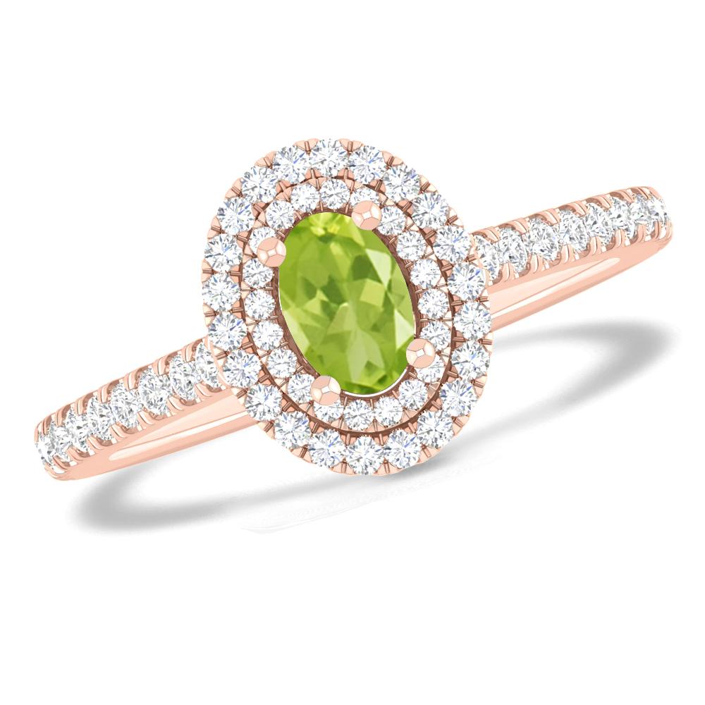 Rose Gold - Peridot