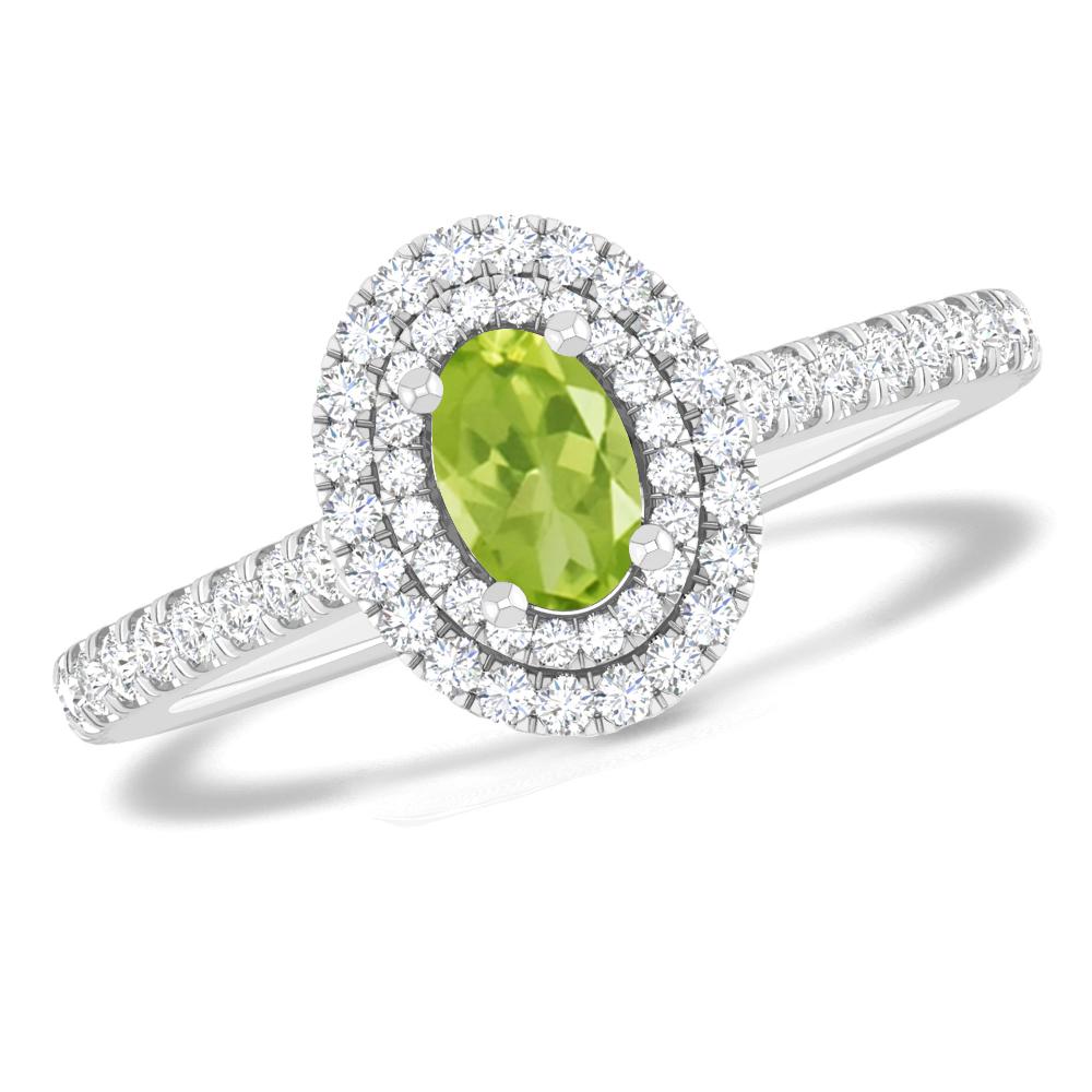 White Gold - Peridot