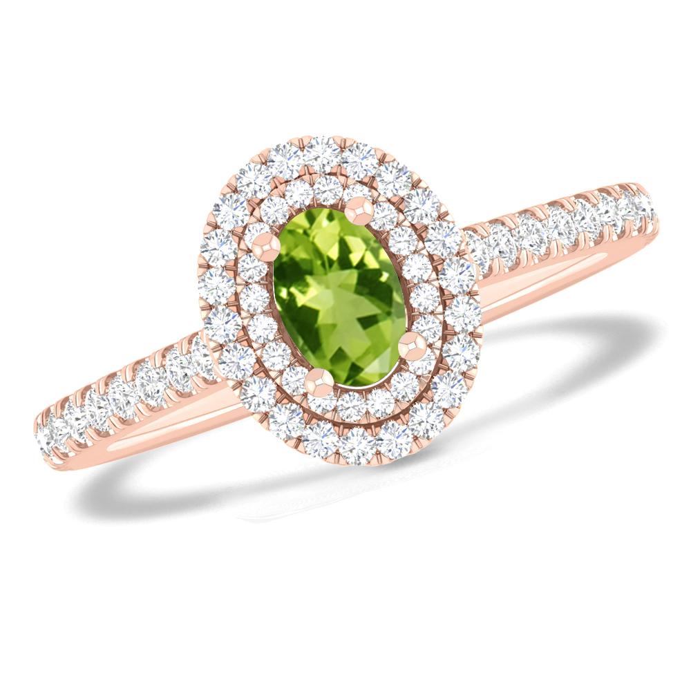 Rose Gold - Peridot