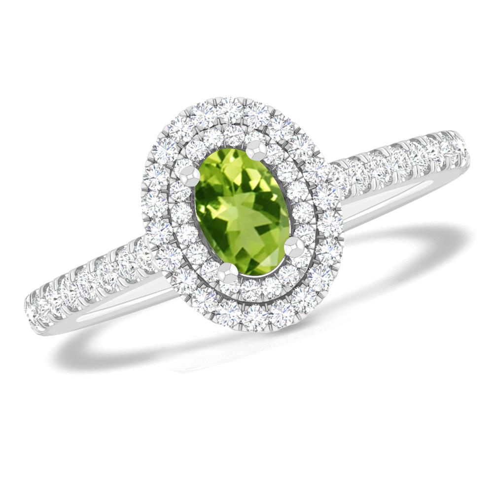 White Gold - Peridot