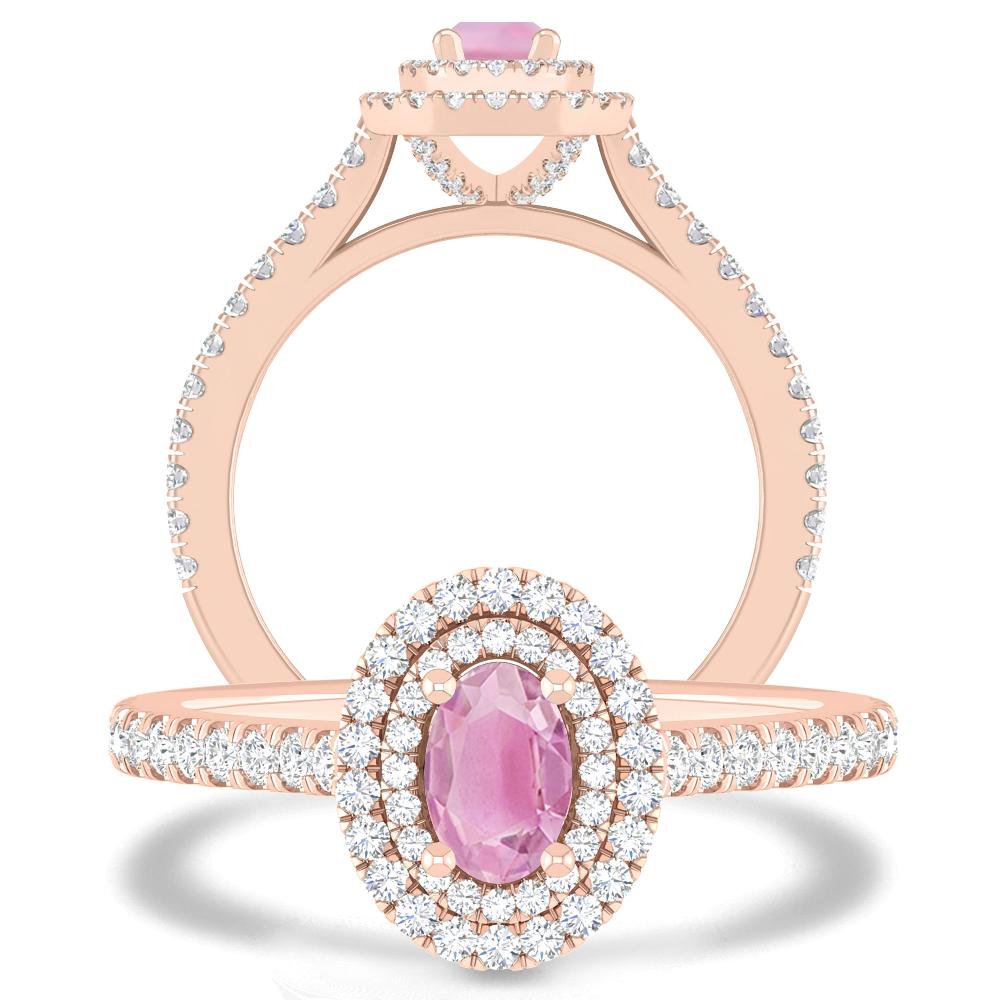 Rose Gold - Pink Tourmaline