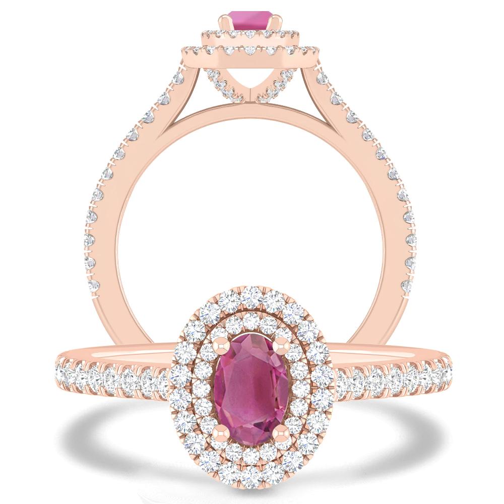 Rose Gold - Pink Tourmaline