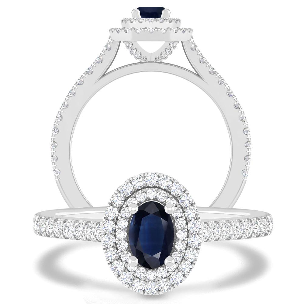 White Gold - Sapphire