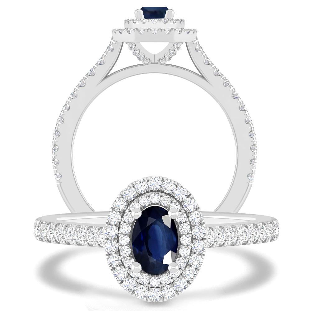 White Gold - Sapphire