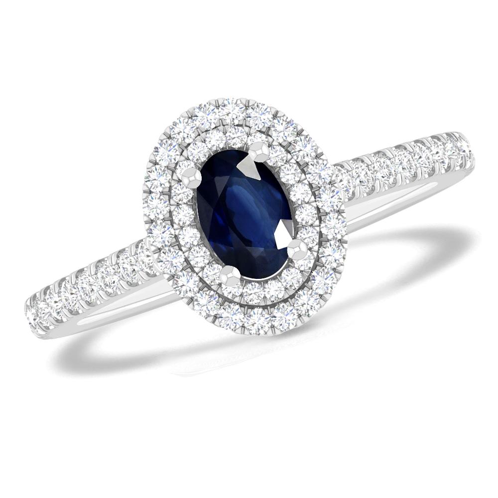 White Gold - Sapphire