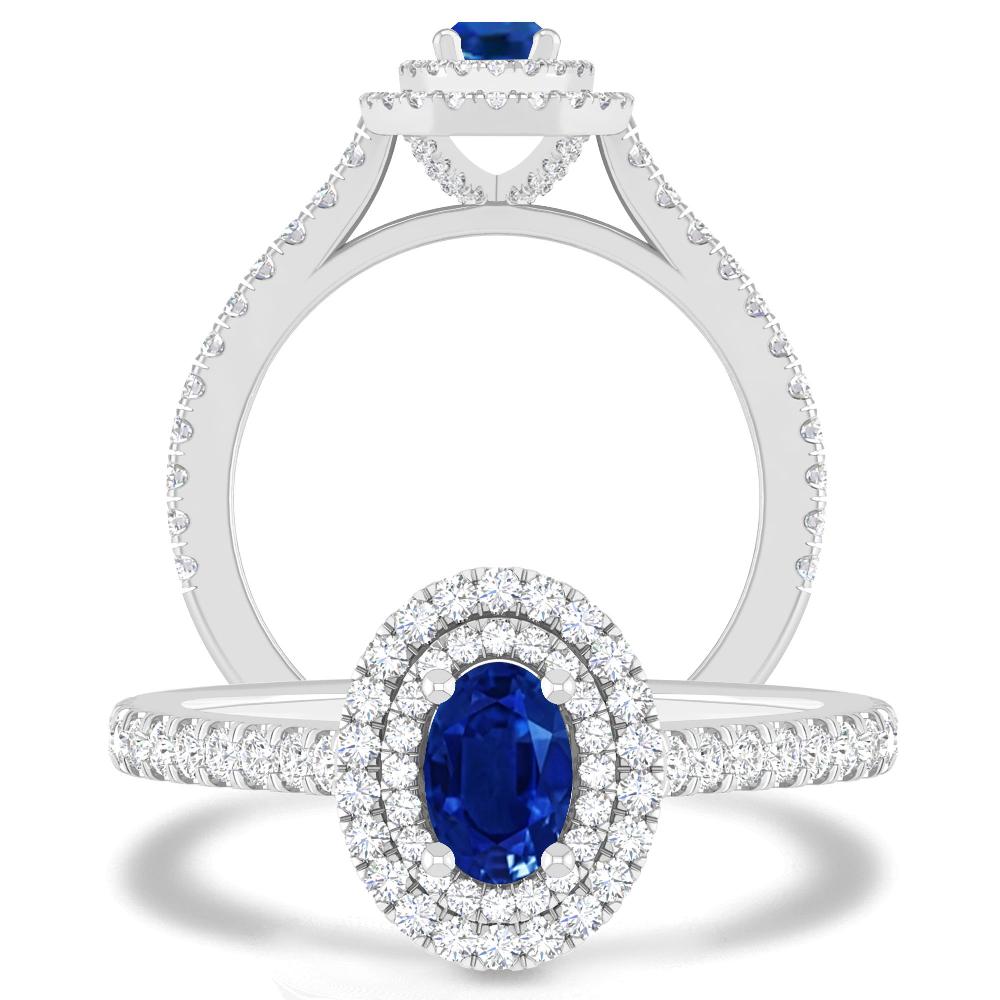 White Gold - Sapphire