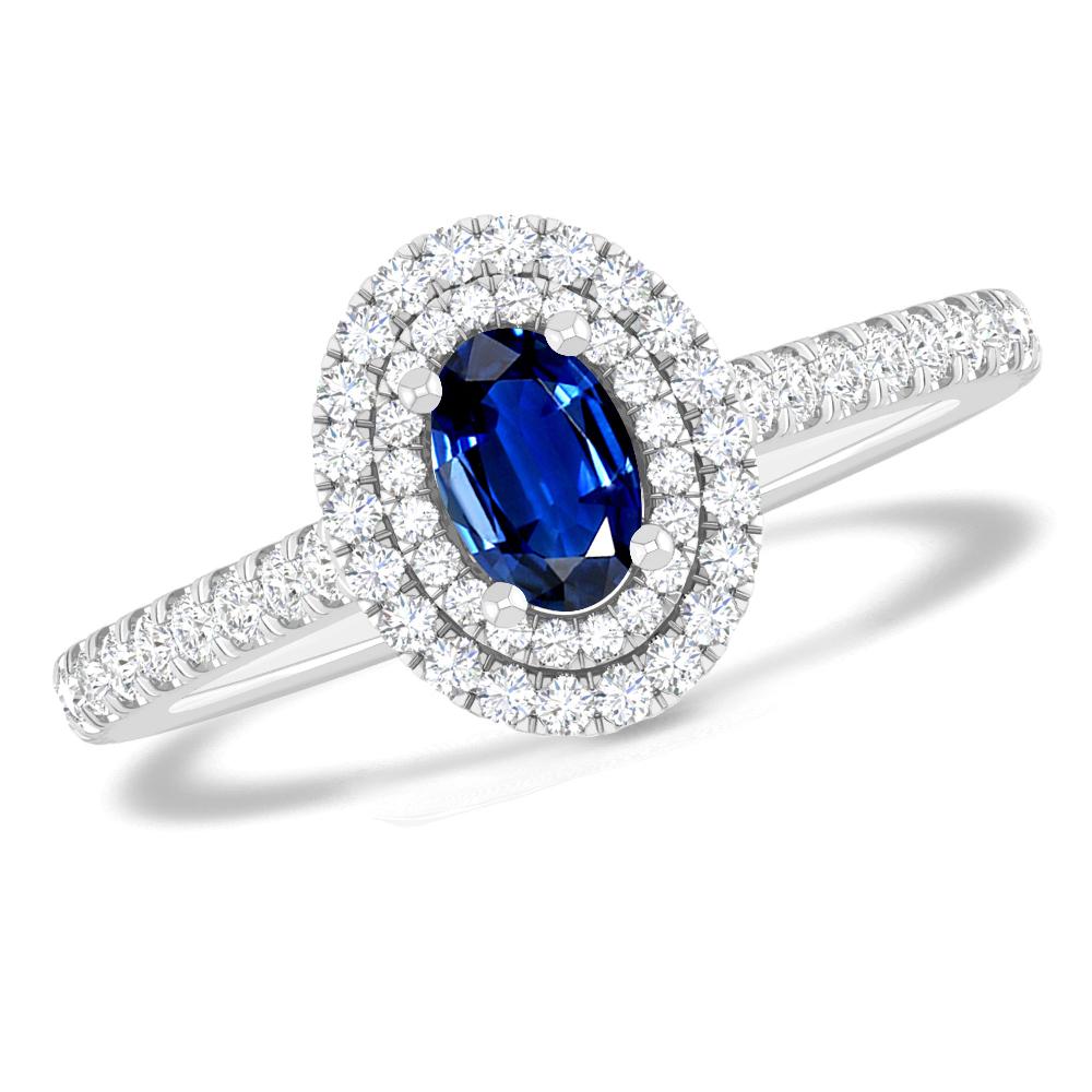 White Gold - Sapphire