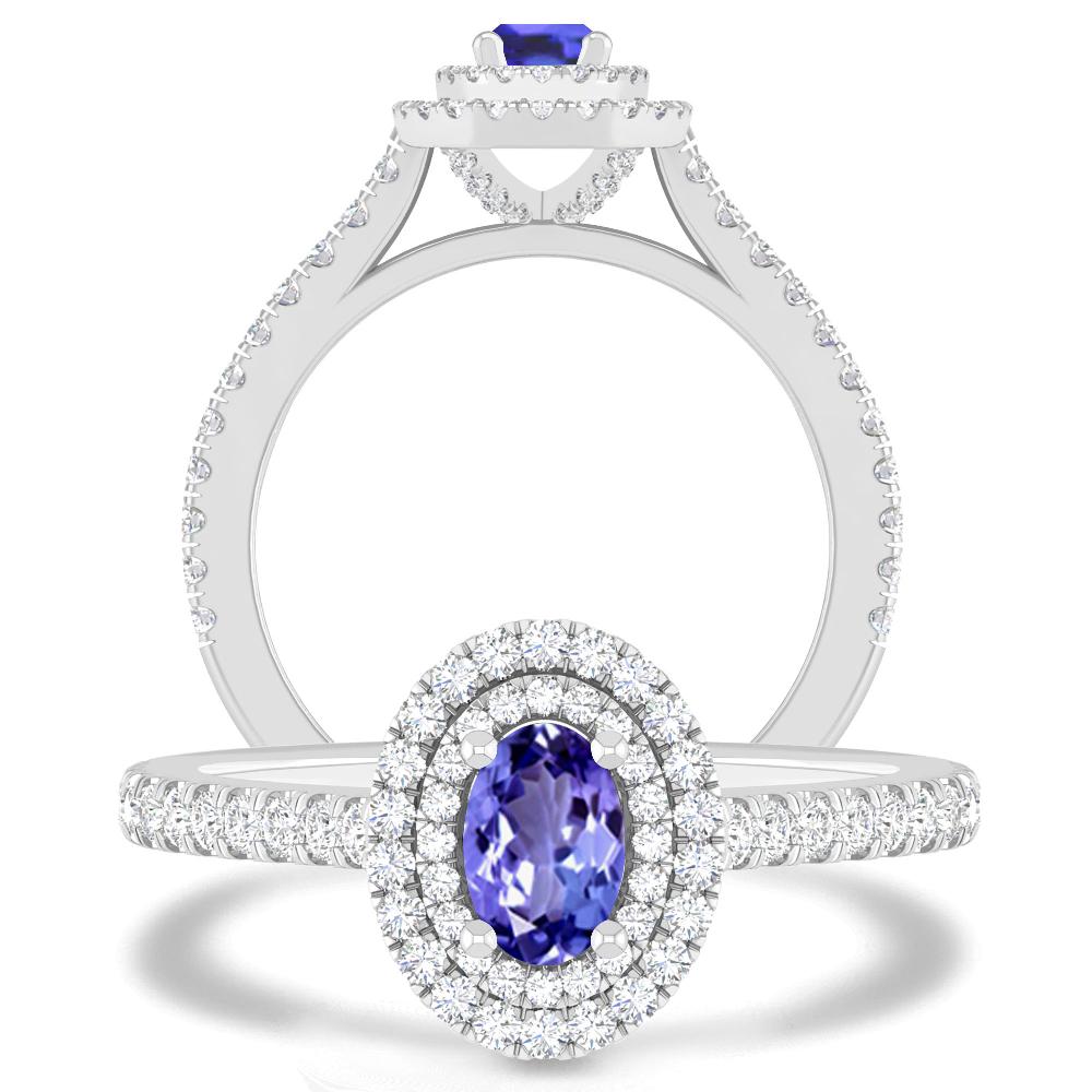 White Gold - Tanzanite