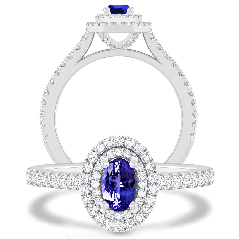 White Gold - Tanzanite