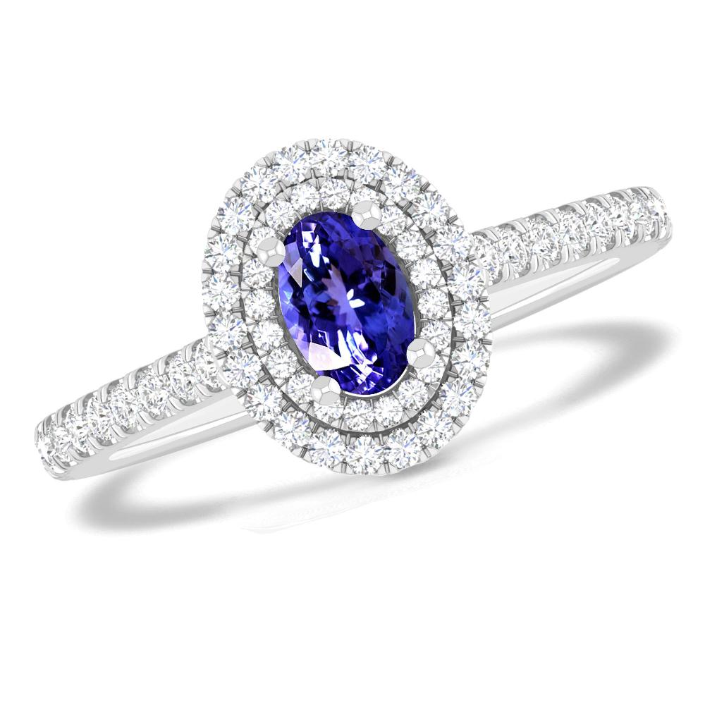 White Gold - Tanzanite