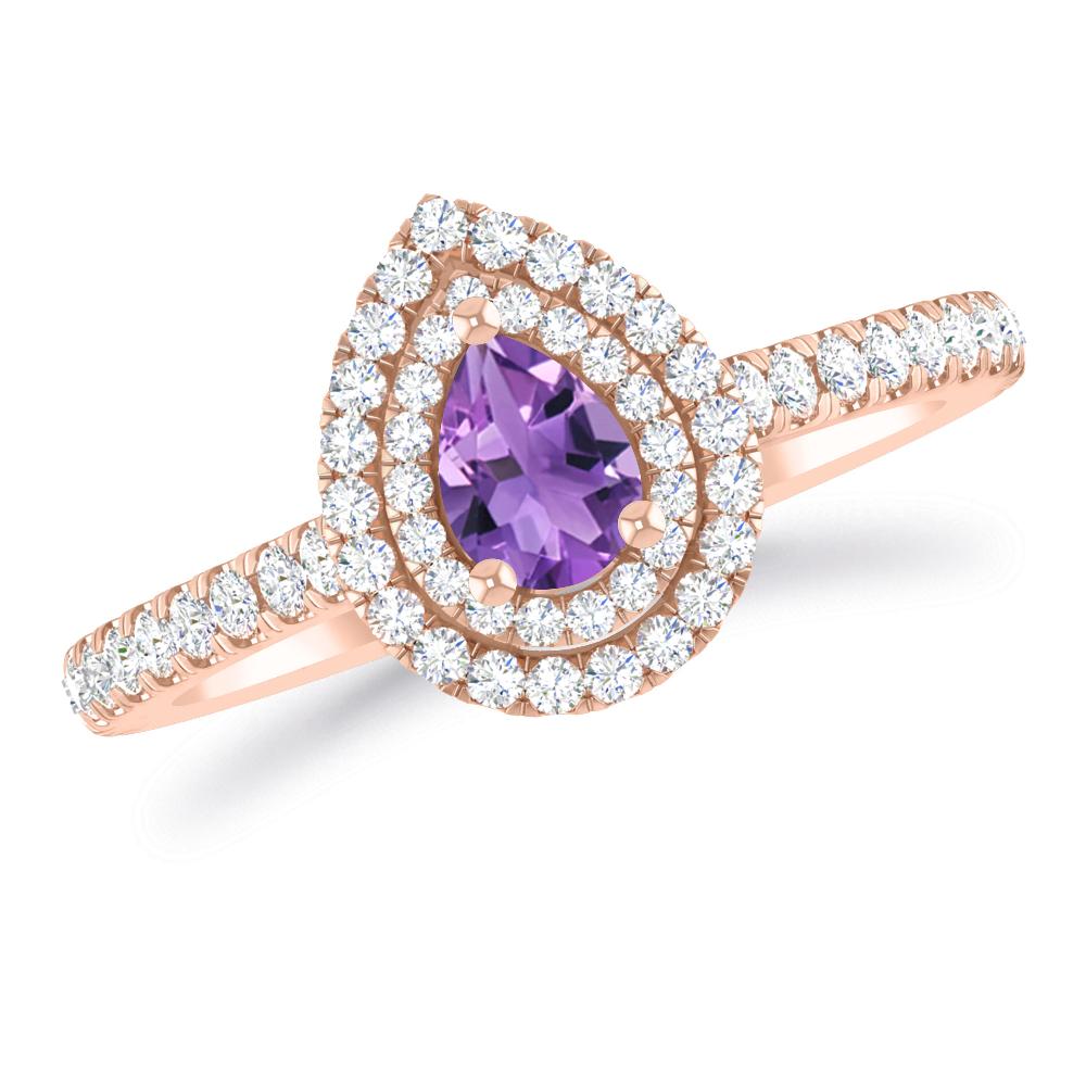 Rose Gold - Amethyst