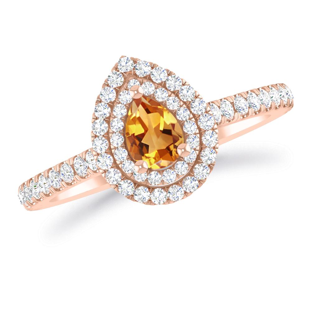 Rose Gold - Citrine