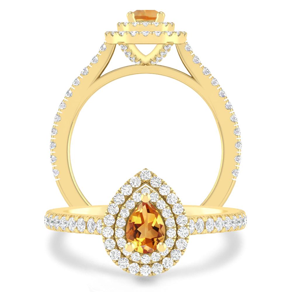 Yellow Gold - Citrine