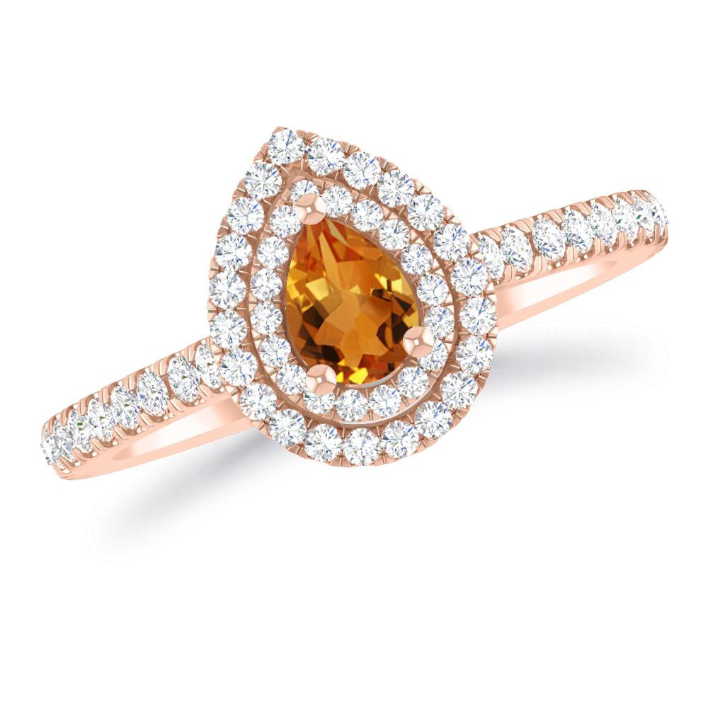 Rose Gold - Citrine