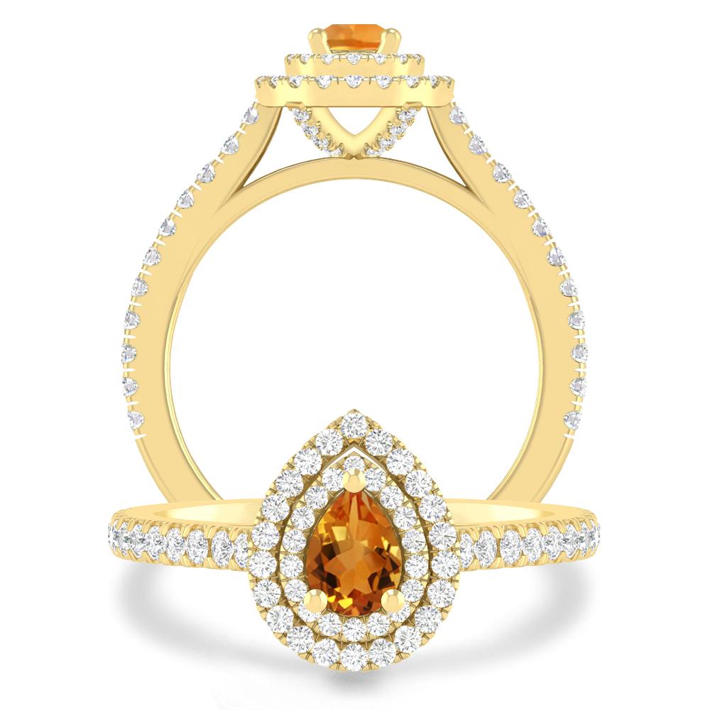 Yellow Gold - Citrine