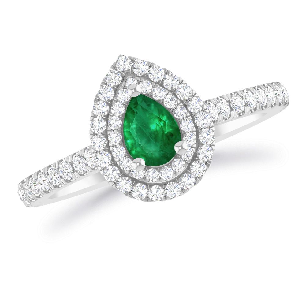 White Gold - Emerald