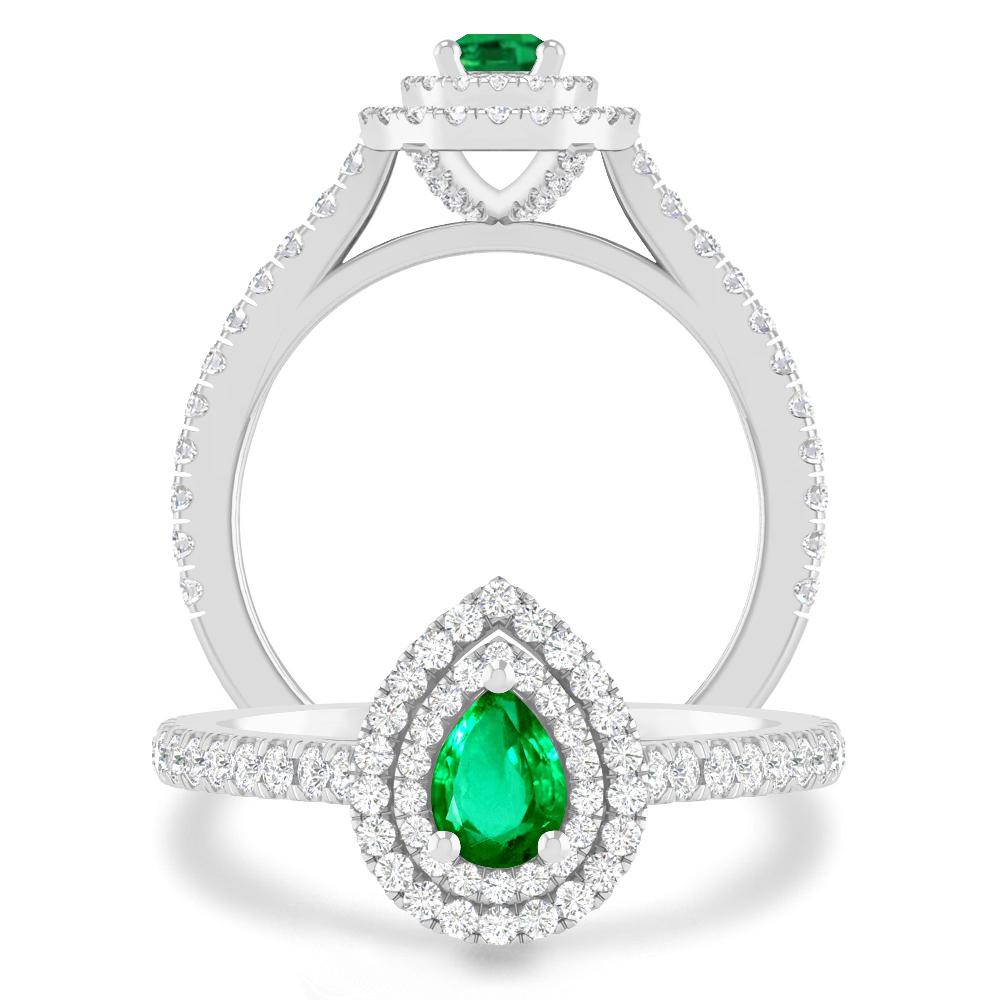 White Gold - Emerald