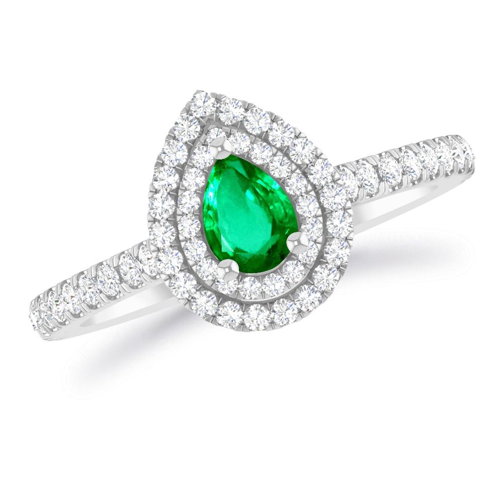 White Gold - Emerald