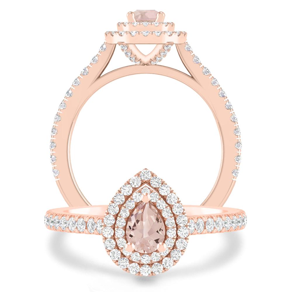 Rose Gold - Morganite