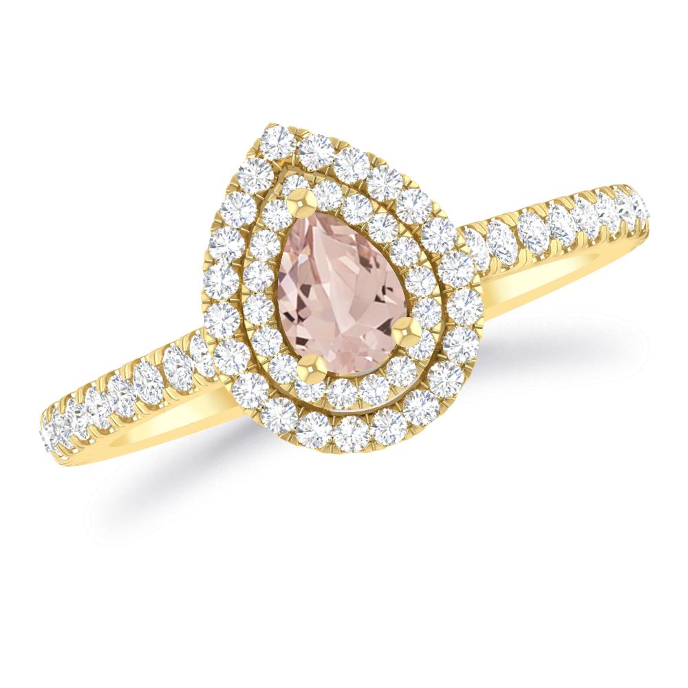 Yellow Gold - Morganite