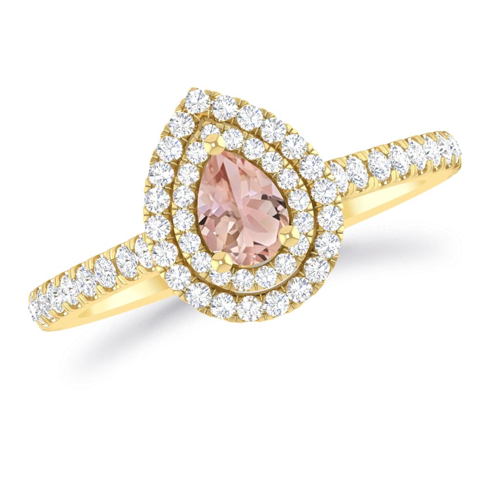 Yellow Gold - Morganite