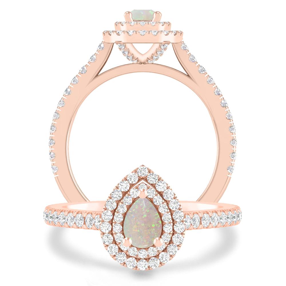 Rose Gold - Opal