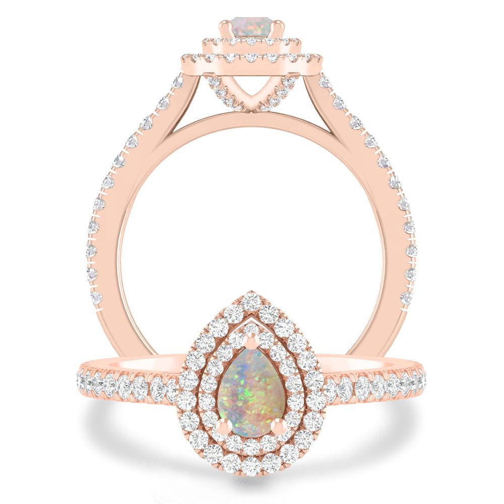 Rose Gold - Opal